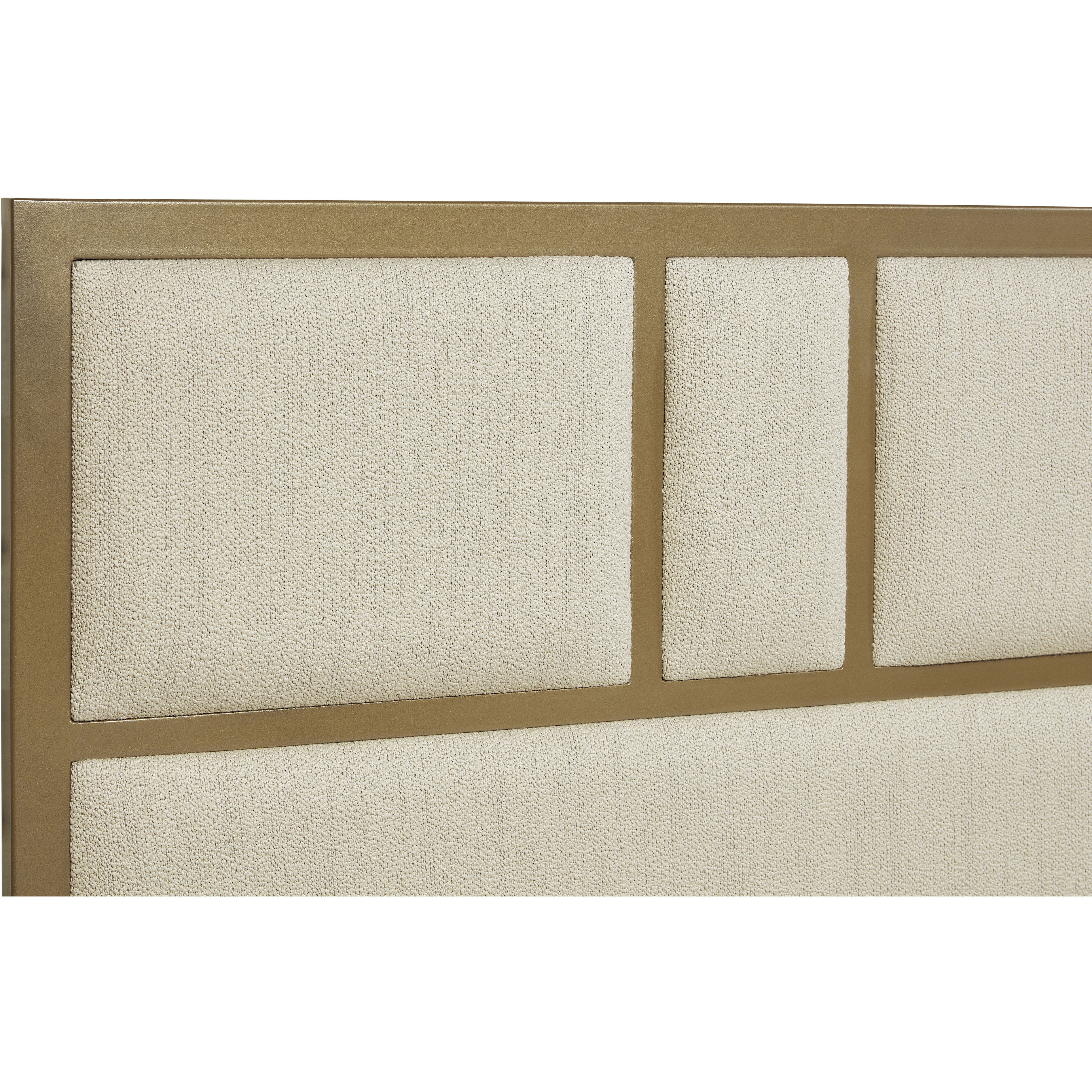 Alvaro Dazzle Cream Bed, King